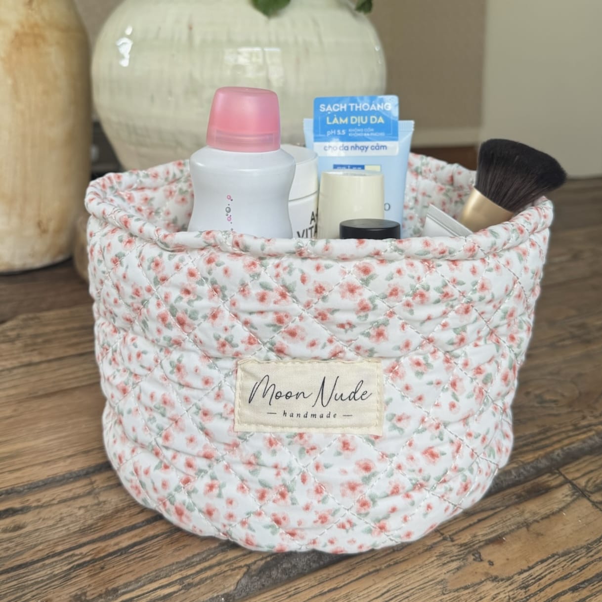 Peony Vanity Bucket