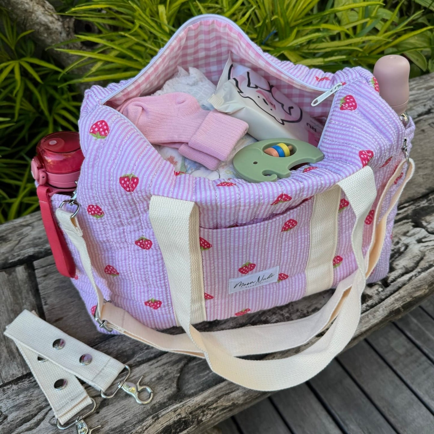 Strawberry Diaper Bag