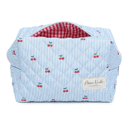 Cherry Large Makeup Bag