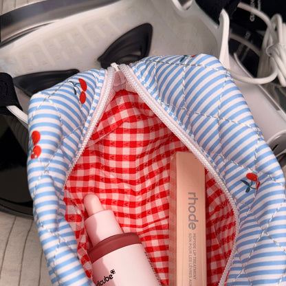 Cherry Mini Makeup Bag