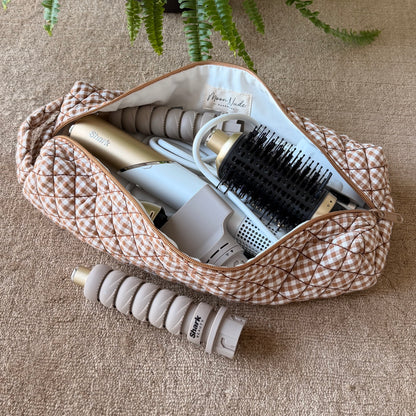 Coffee Hair Tool Bag