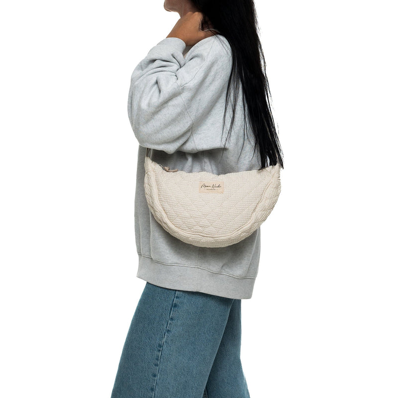 Cream Mini Shoulder Bag