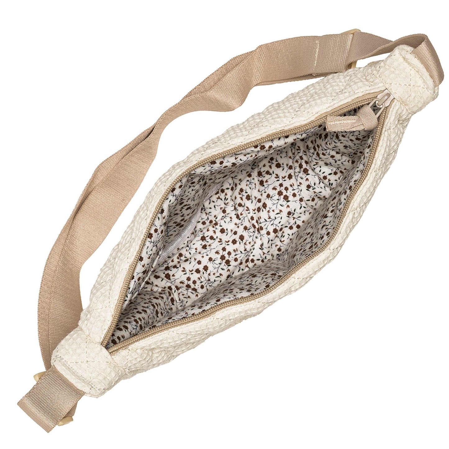 Cream Mini Shoulder Bag