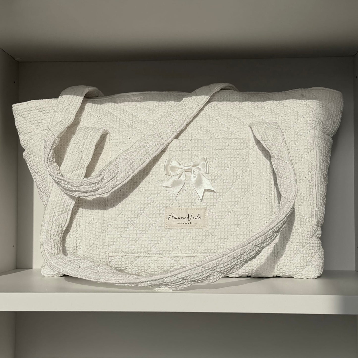 Cream Tote Bag