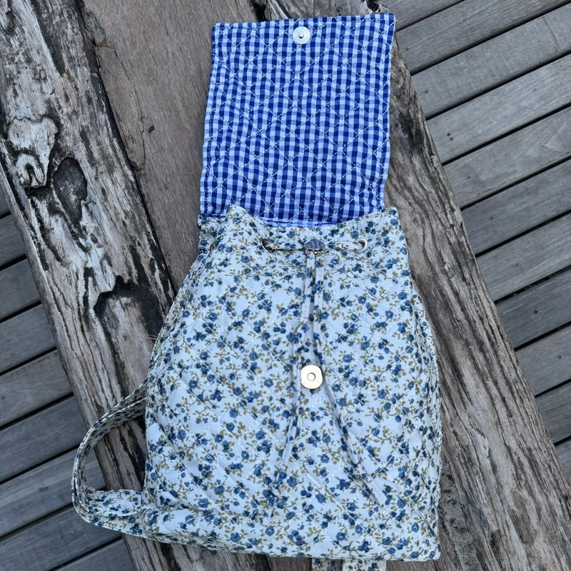 Spring Flap Backpack