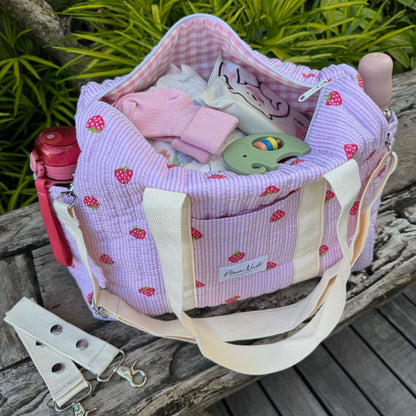 Strawberry Diaper Bag
