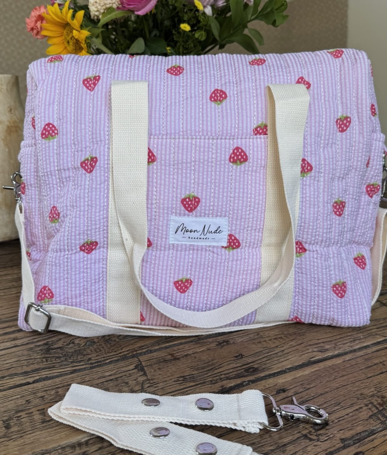 Strawberry Diaper Bag
