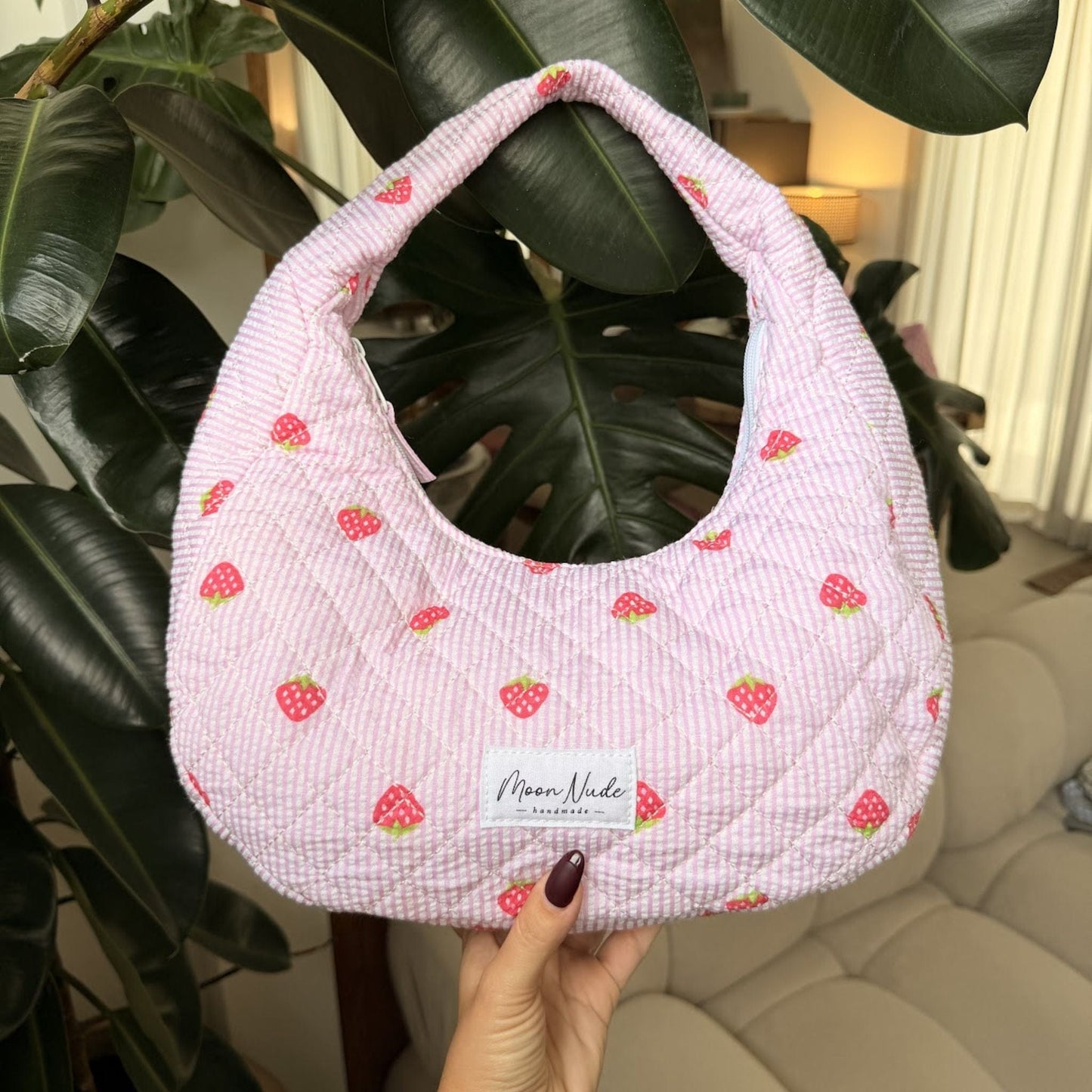Strawberry Hoop Bag