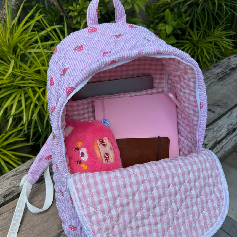 Strawberry Large Backpack